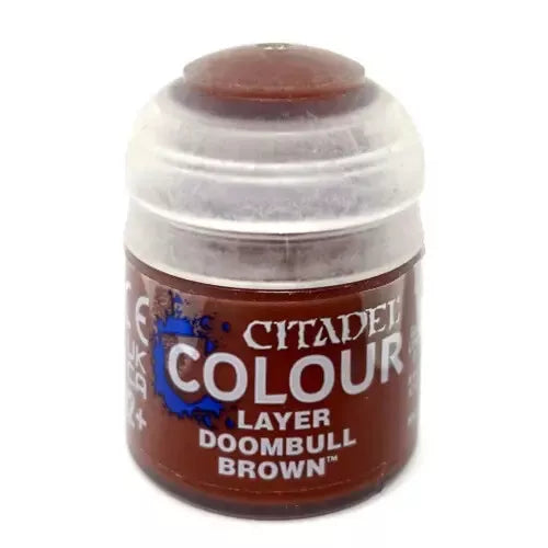 Layer Doombull Brown 12ml Games Workshop Citadel Miniature Paint
