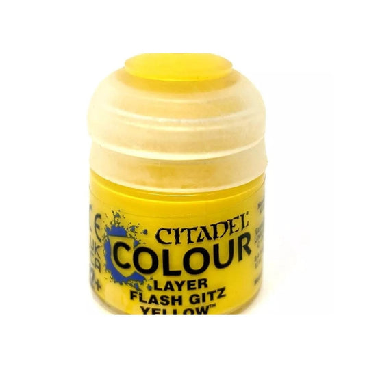 Layer Flash Gitz Yellow 12Ml Games Workshop Citadel Miniature Paint