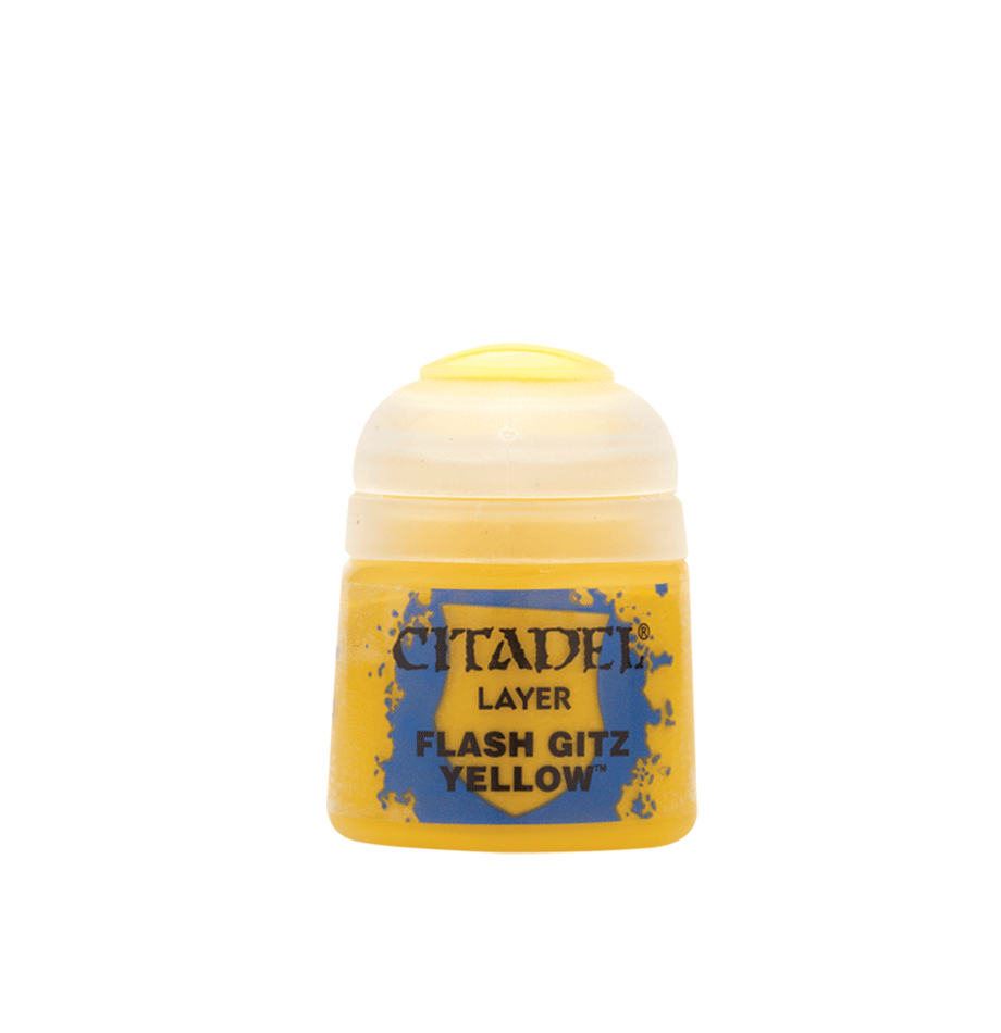 Layer Flash Gitz Yellow 12ml Games Workshop Citadel Miniature Paint