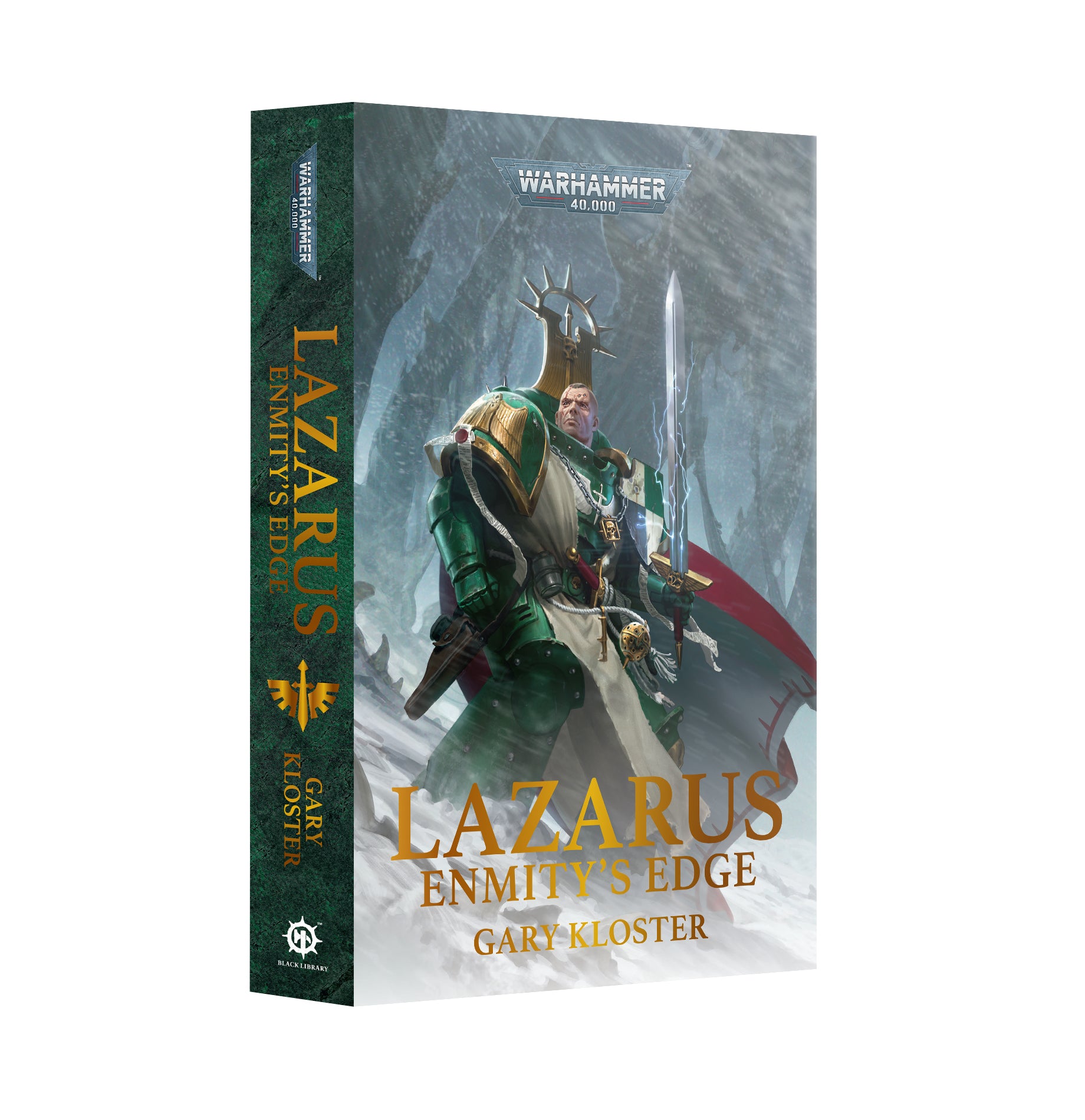 Lazarus Enmity's Edge Back Library Novel PB Warhammer 40K