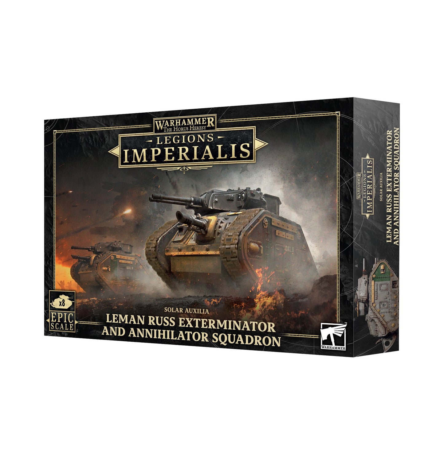 Leman Russ Exterminator And Annihilator Legion Imperialis Warhammer Horus Heresy