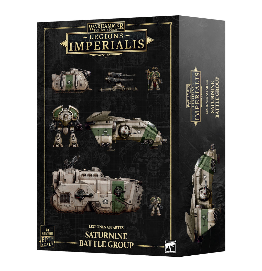 Legiones Astartes Saturnine Battle Group Legion Imperialis Warhammer