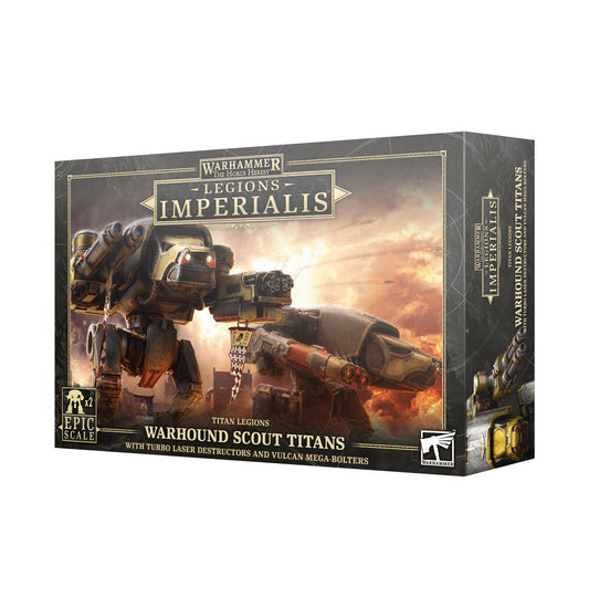 Warhound Scout Titans Warhammer Legions Imperialis NIB! WBGames