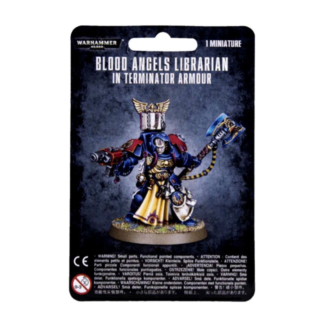 Librarian in Terminator Armour Blood Angels Warhammer 40K