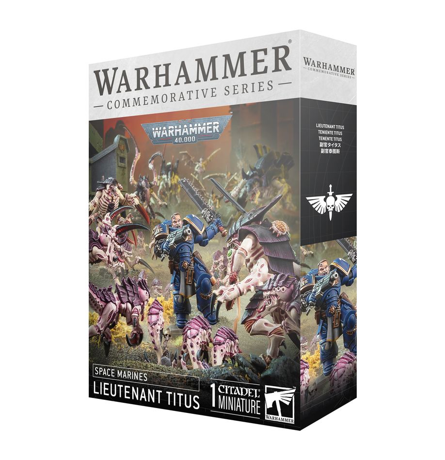 Lieutenant Titus Space Marines Warhammer 40K PREORDER 5/10