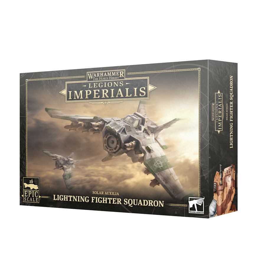 Lightning Fighter Squadron Legion Imperialis Warhammer Horus Heresy