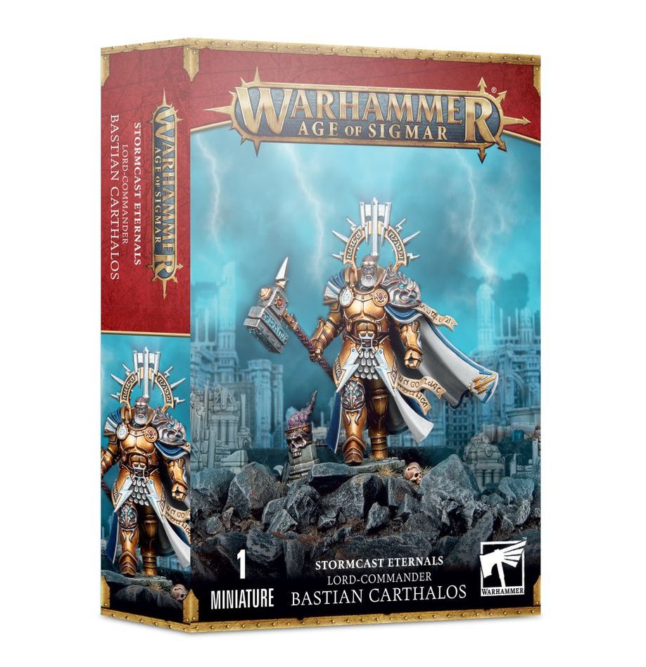 Lord Commander Bastian Carthalos Stormcast Eternals Warhammer Age of Sigmar