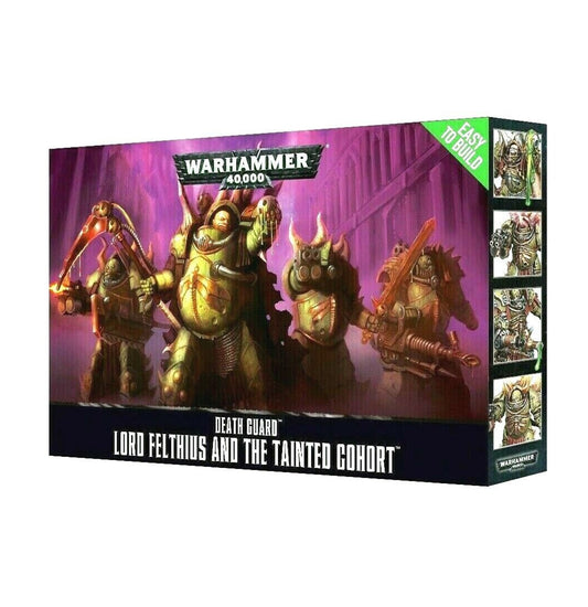 Lord Felthius And The Tainted Cohort Death Guard Warhammer 40K