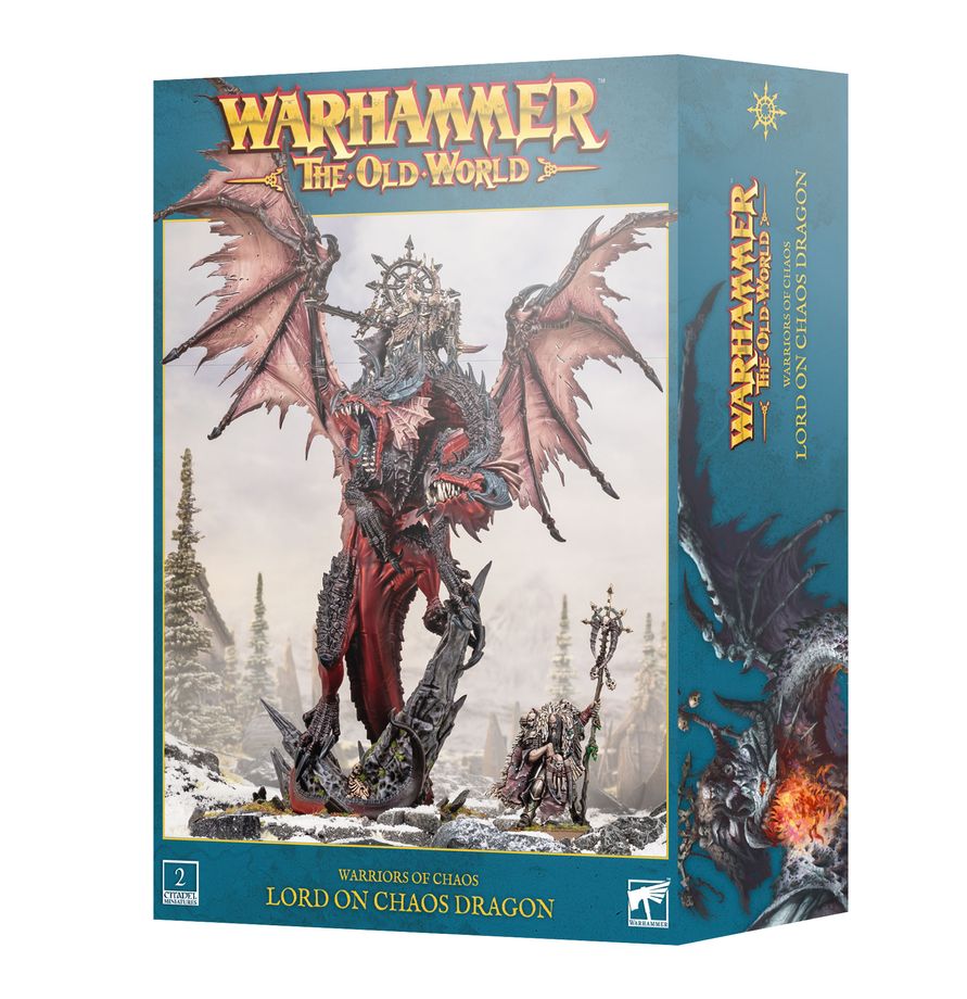 Lord on Chaos Dragon Warriors of Chaos Warhammer Old World