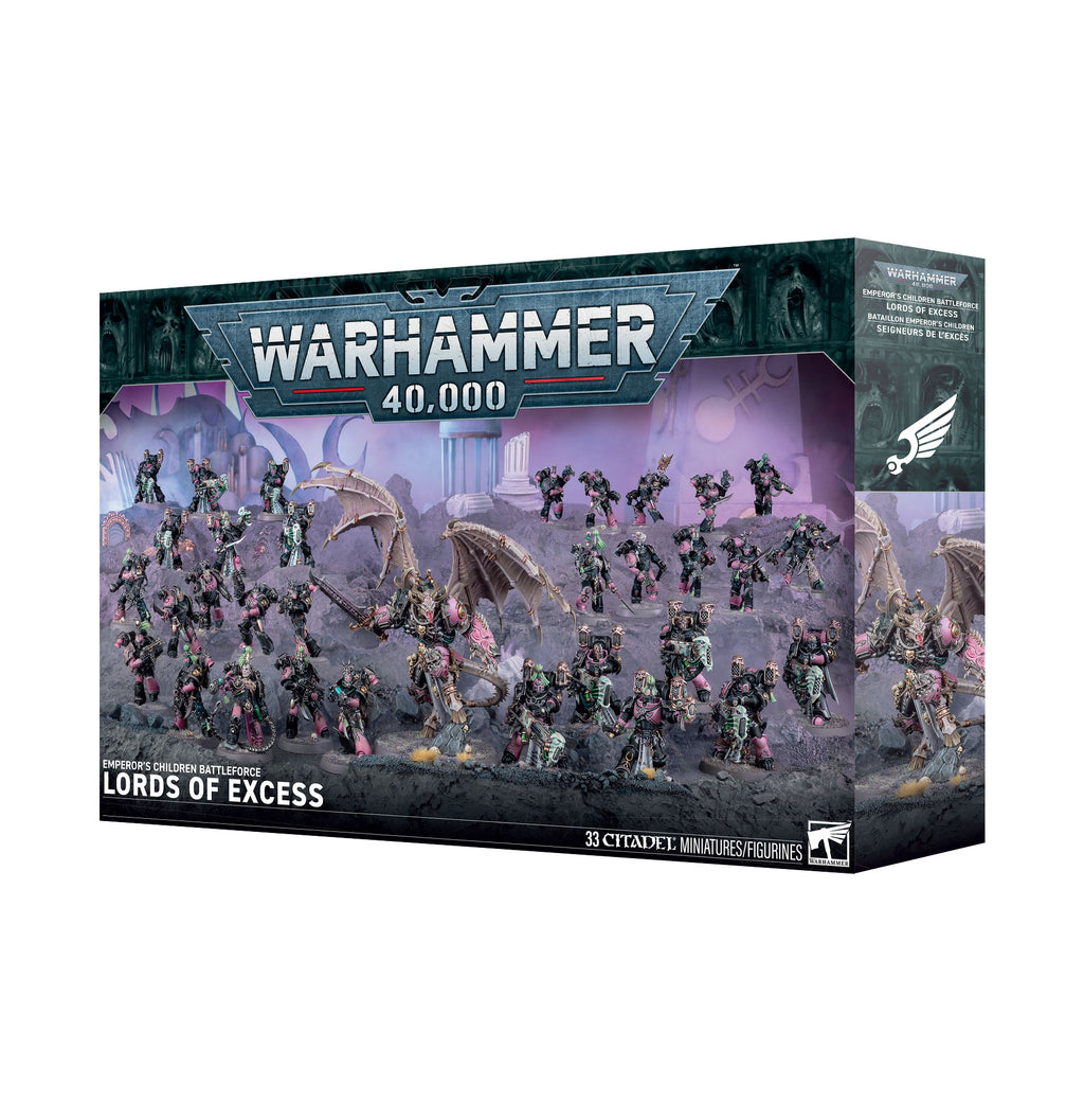 Lords of Excess Emperor's Children BattleForce Warhammer 40K