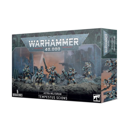 Tempestus Scions Astra Militarum Warhammer 40K NIB!                      WBGames