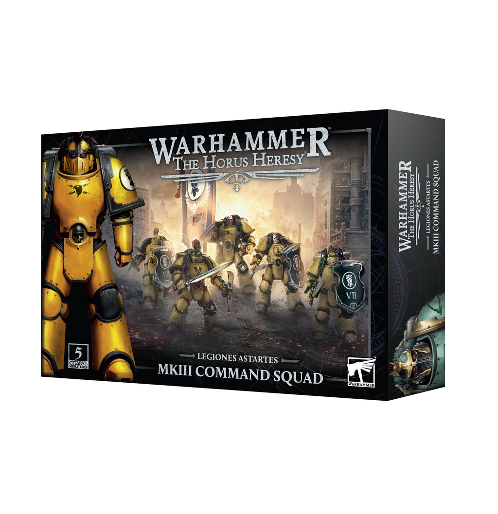 Legiones Astartes MKIII Command Squad Warhammer