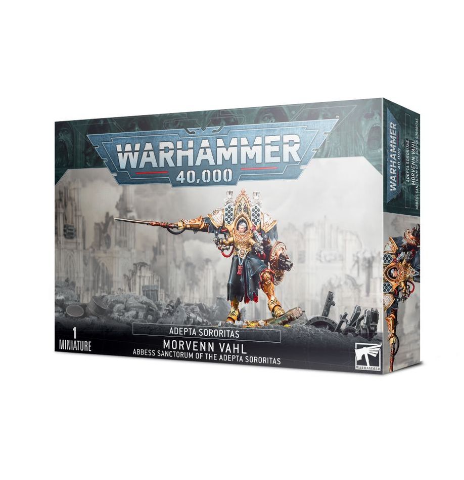 Morvenn Vahl, Abbess Sanctorum Of The Adepta Sororitas Warhammer 40K