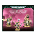 Malignant Plaguecaster, Noxious Blightbringer, and Plague Marine Champion