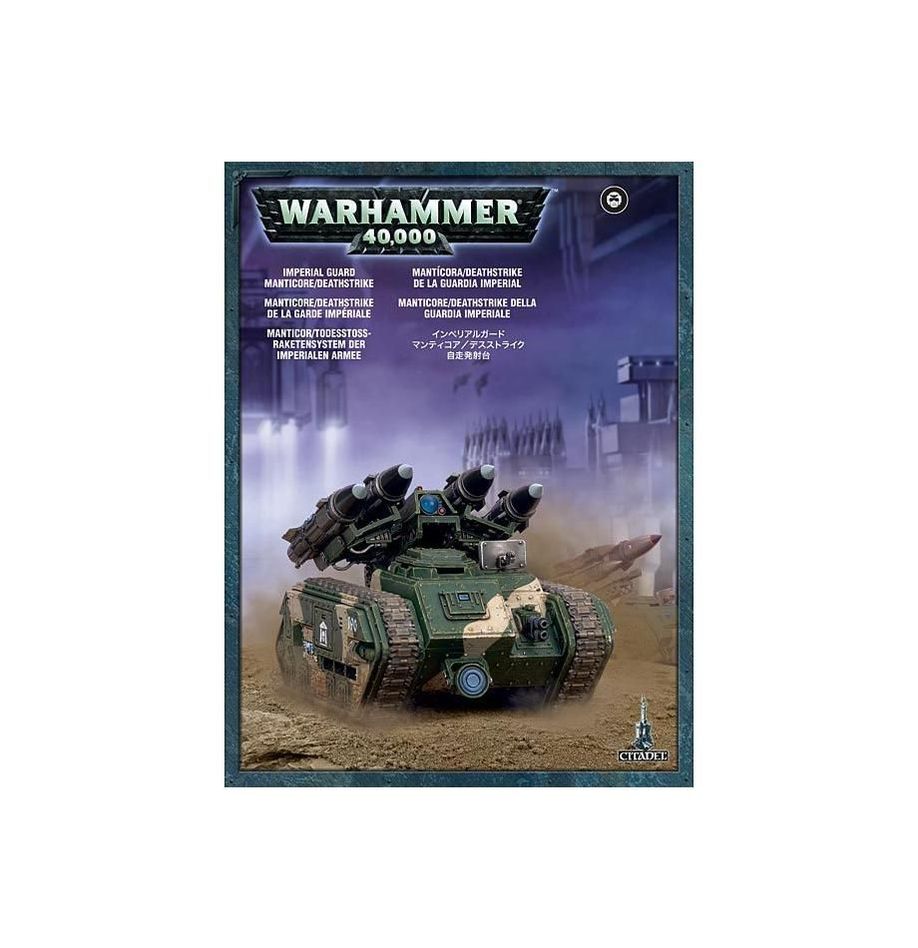 Manticore Or Deathstrike Tank Astra Militarum Warhammer 40K