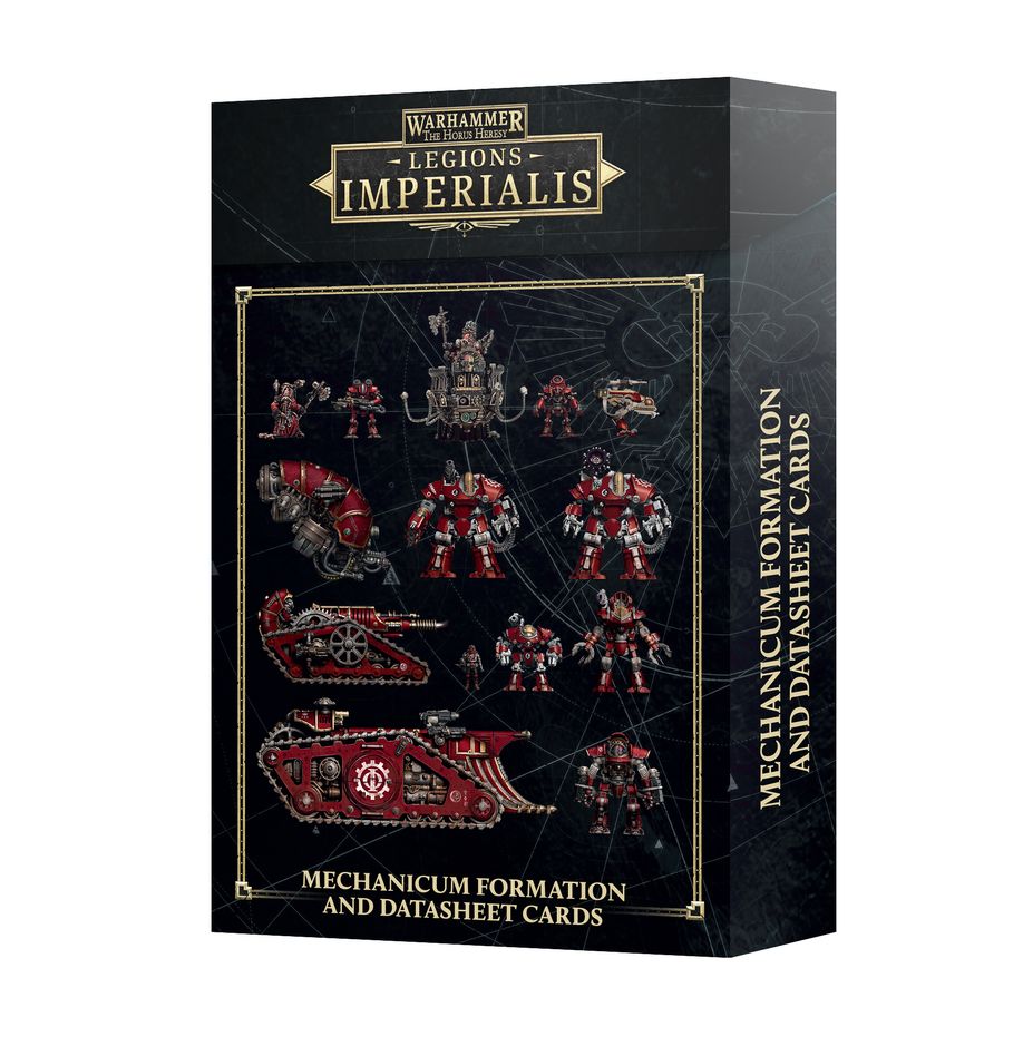 Mechanicum Formation and Datasheet Legion Imperialis Warhammer HH