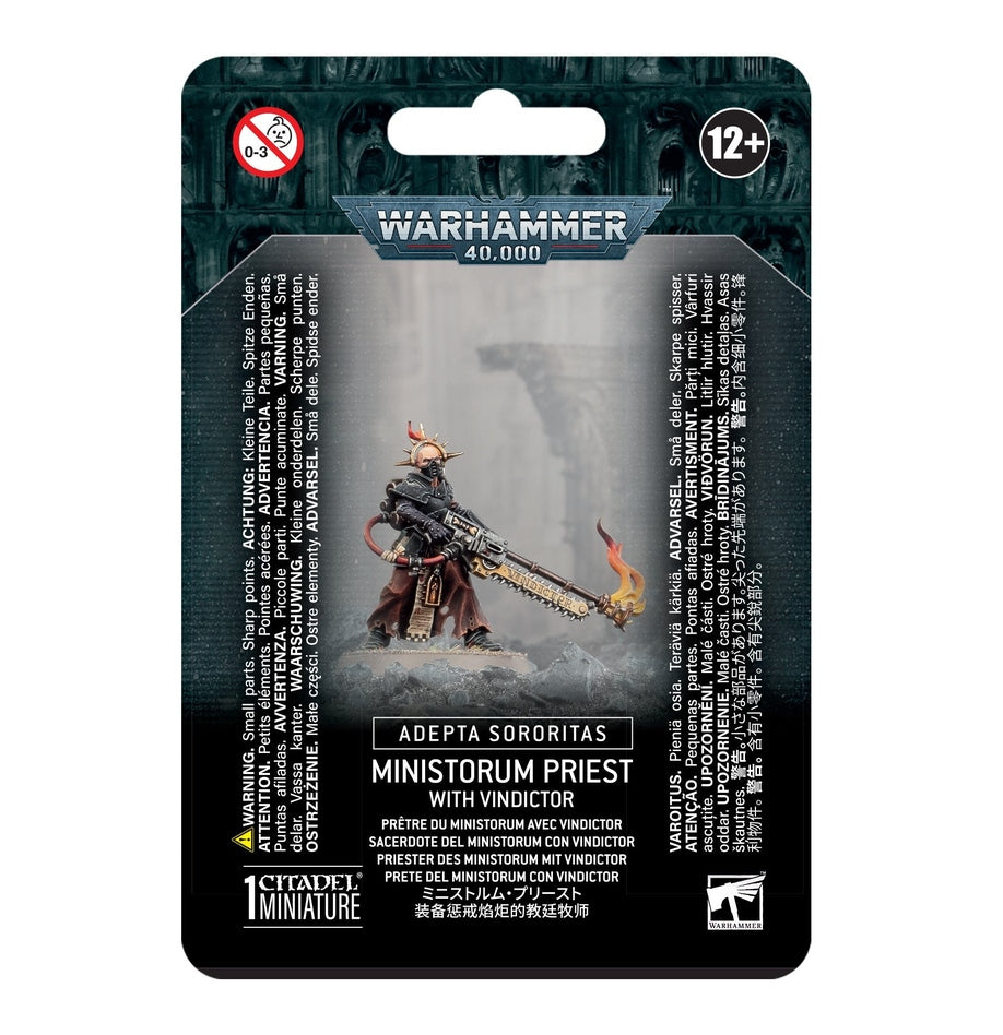 Ministorum Priest With Vindictor Adepta Sororitas Warhammer