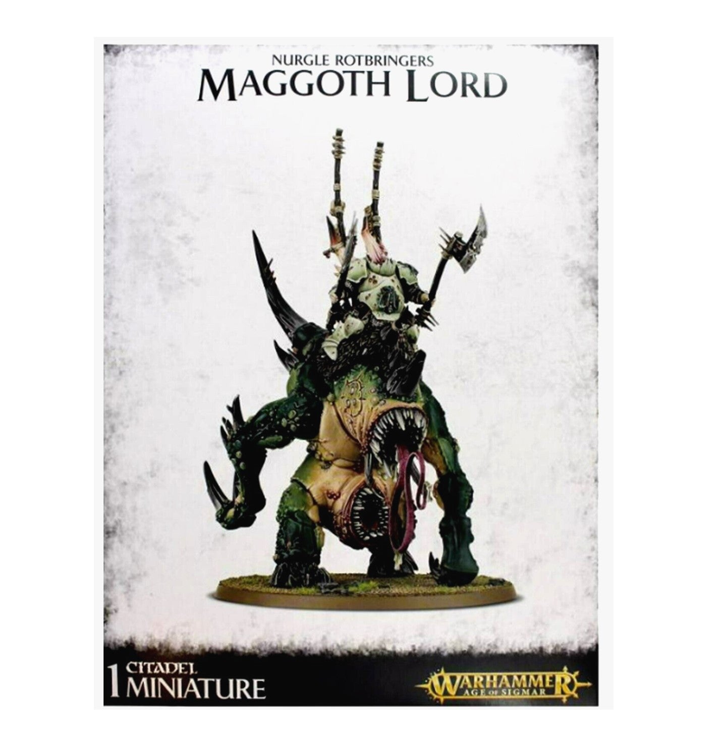 Morbidex Twiceborn Nurgle Rotbringers  Maggoth Lord Warhammer AoS