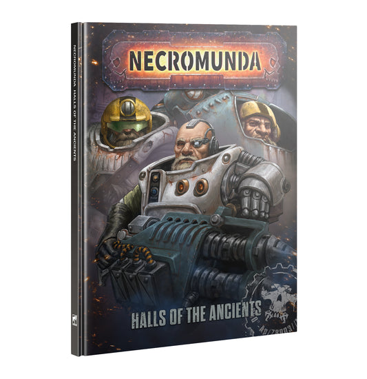Halls Of The Ancients Book HB Necromunda Warhammer