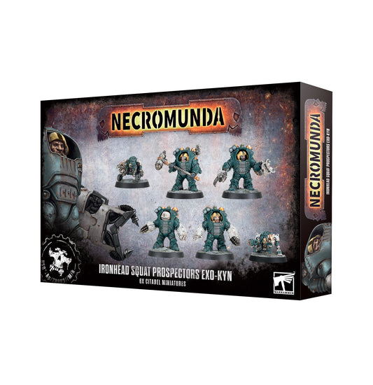 Ironhead Squat Prospectors Exo-Kyn Necromunda Warhammer