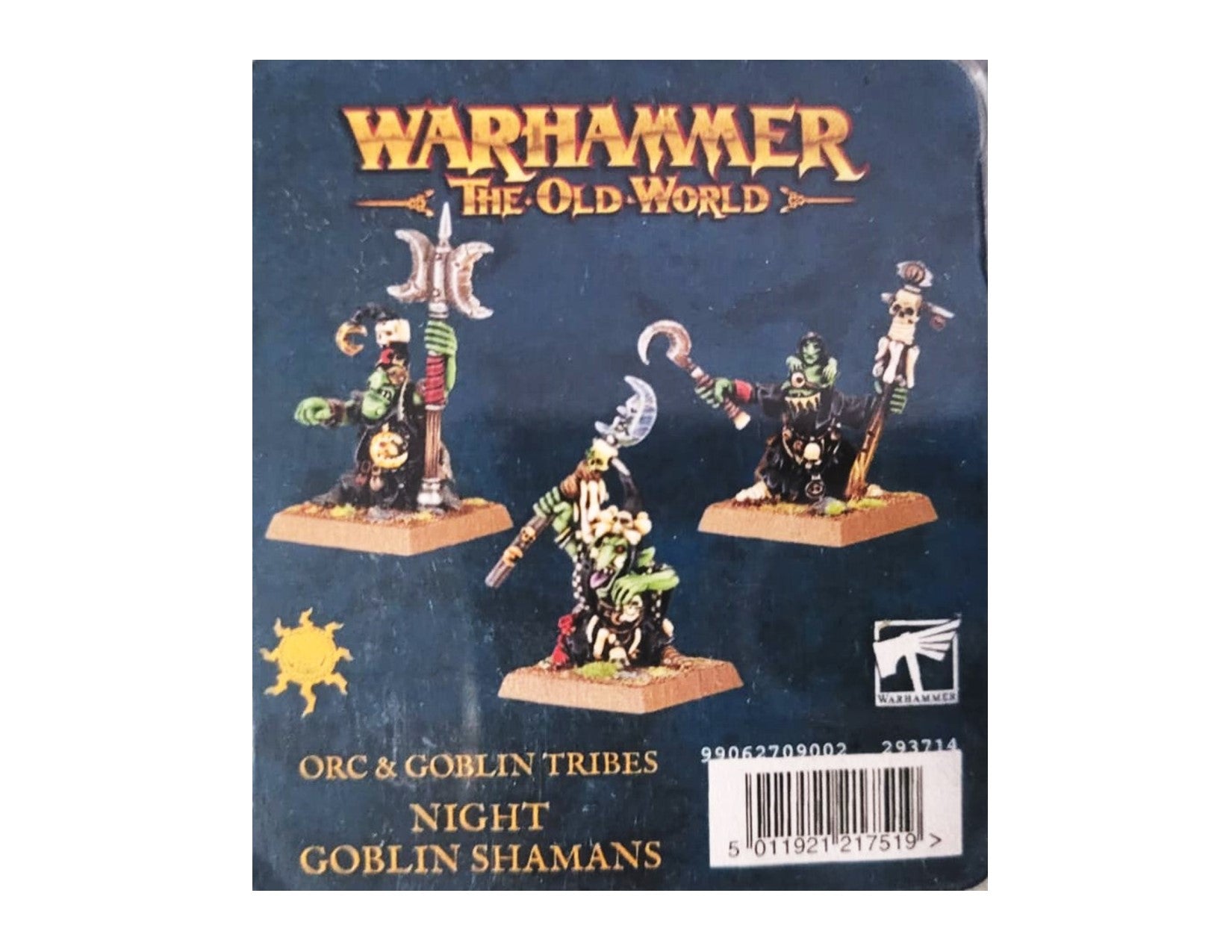 Night Goblin Shamans Orc & Goblin Tribes Warhammer Old World NIB