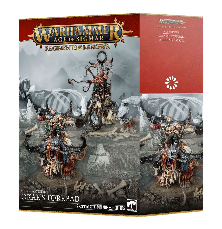 Okar's Torrbad Regiment of Renown Ogor Mawtribes Warhammer AoS