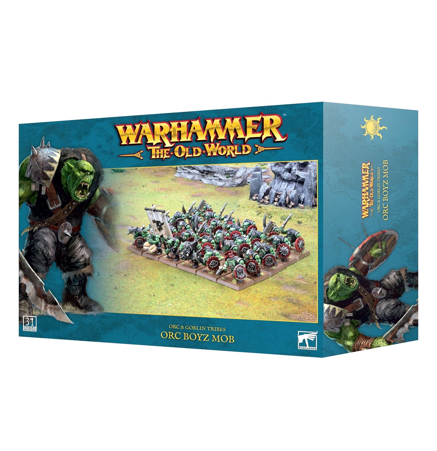 Orc Boyz Mob - Orc & Goblin Tribes Warhammer Old World