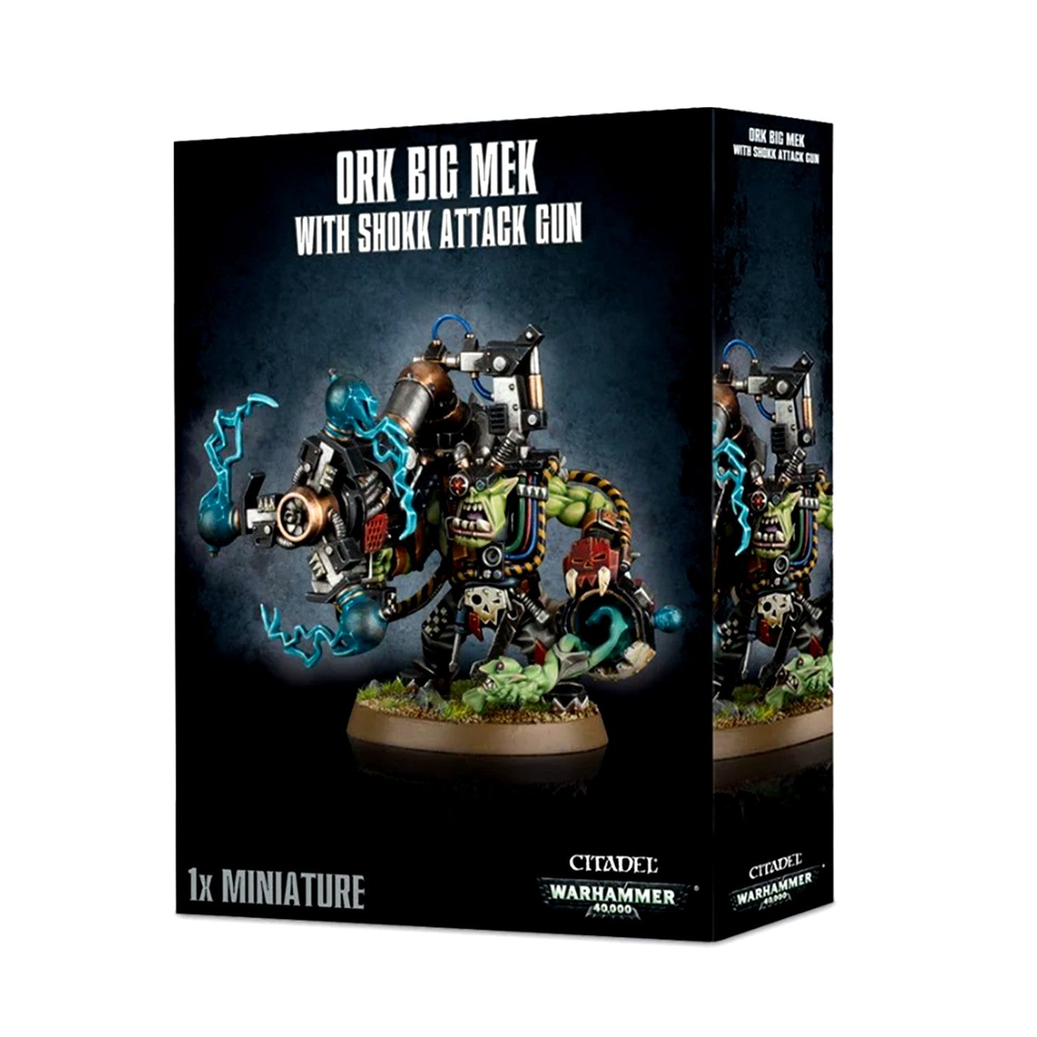 Ork Big Mek with Shokk Attack Gun from Citadel Warhammer