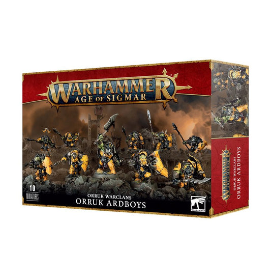 Orruk Ardboys Orruk Warclans Ironjawz Warhammer AoS