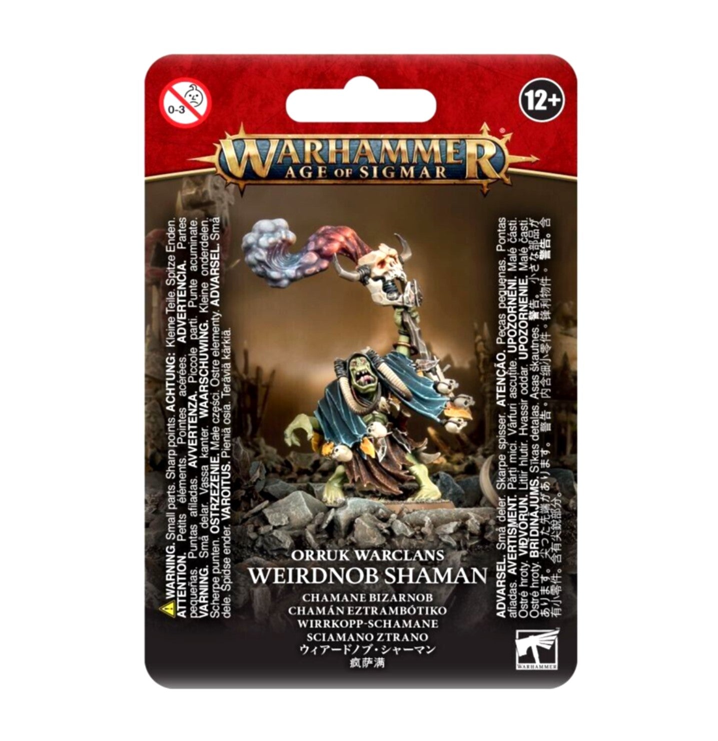 Weirdnob Shaman Orruk Warclans Ironjawz Warhammer Age Of Sigmar