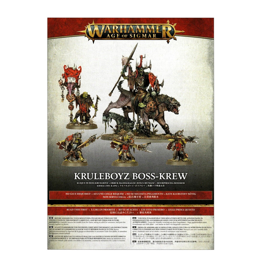 Orruks Kruleboyz Boss-Krew Warhammer Age of Sigmar