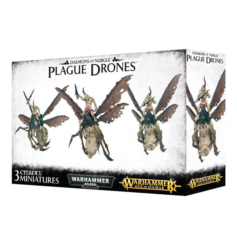 Plague Drones of Nurgle Daemons of Nurgle Warhammer 40K AoS