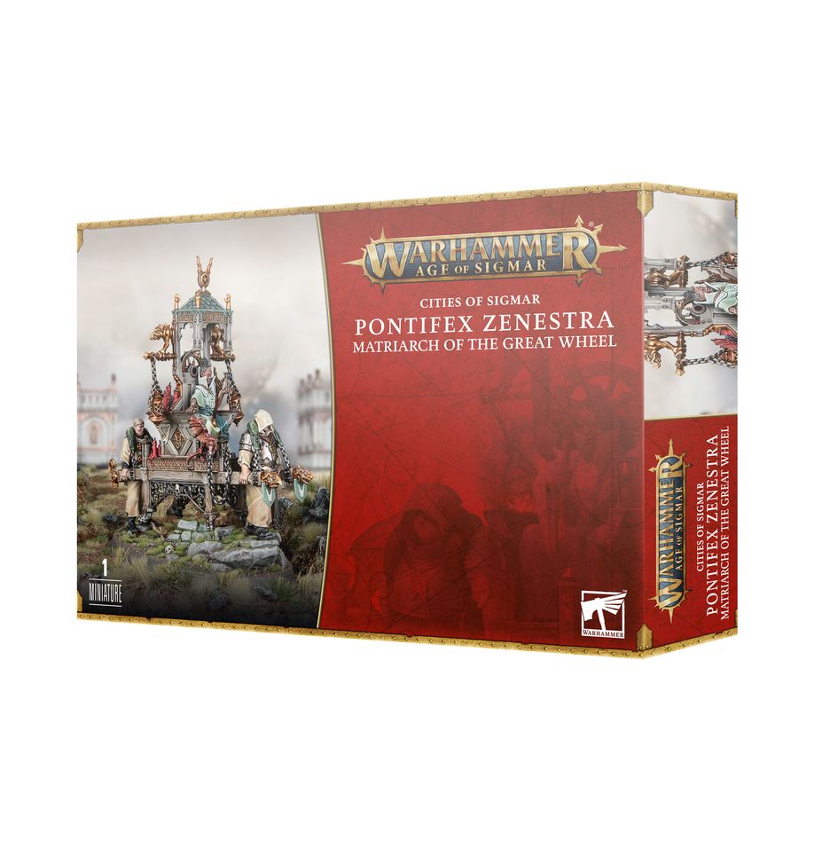 Pontifex Zenestra Matriarch of the Great Wheel Cities of Sigmar