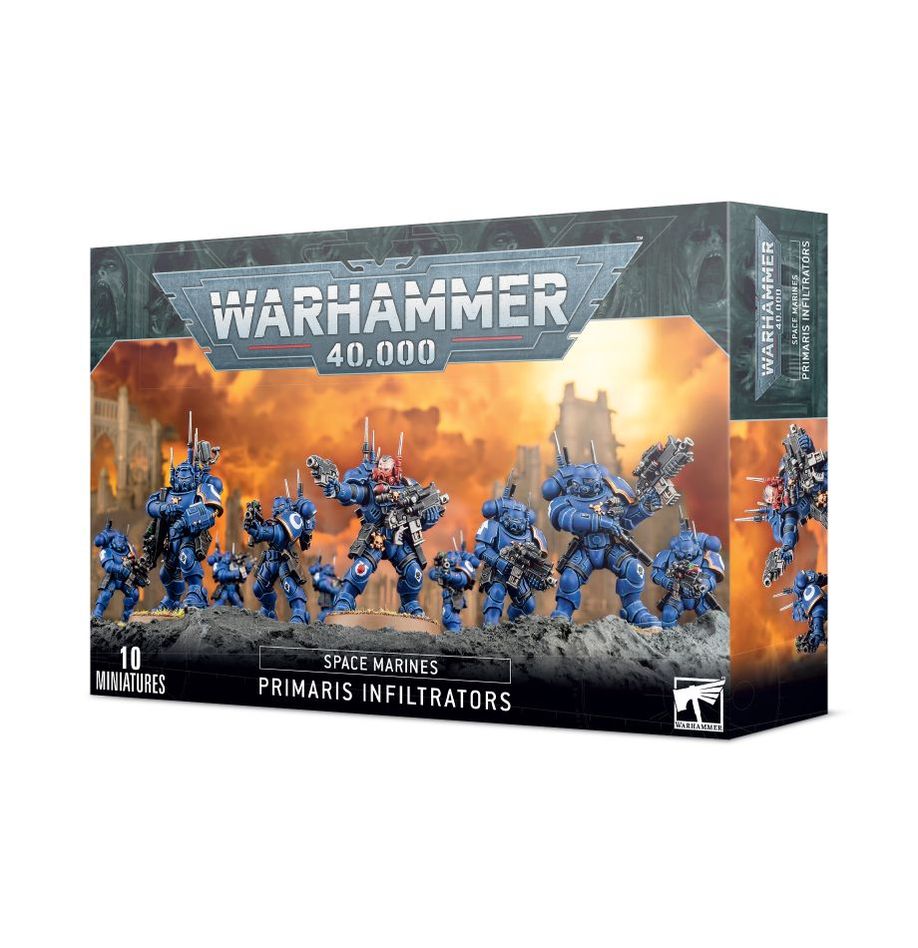 Primaris infiltrators or incursos Space Marines Warhammer 40K