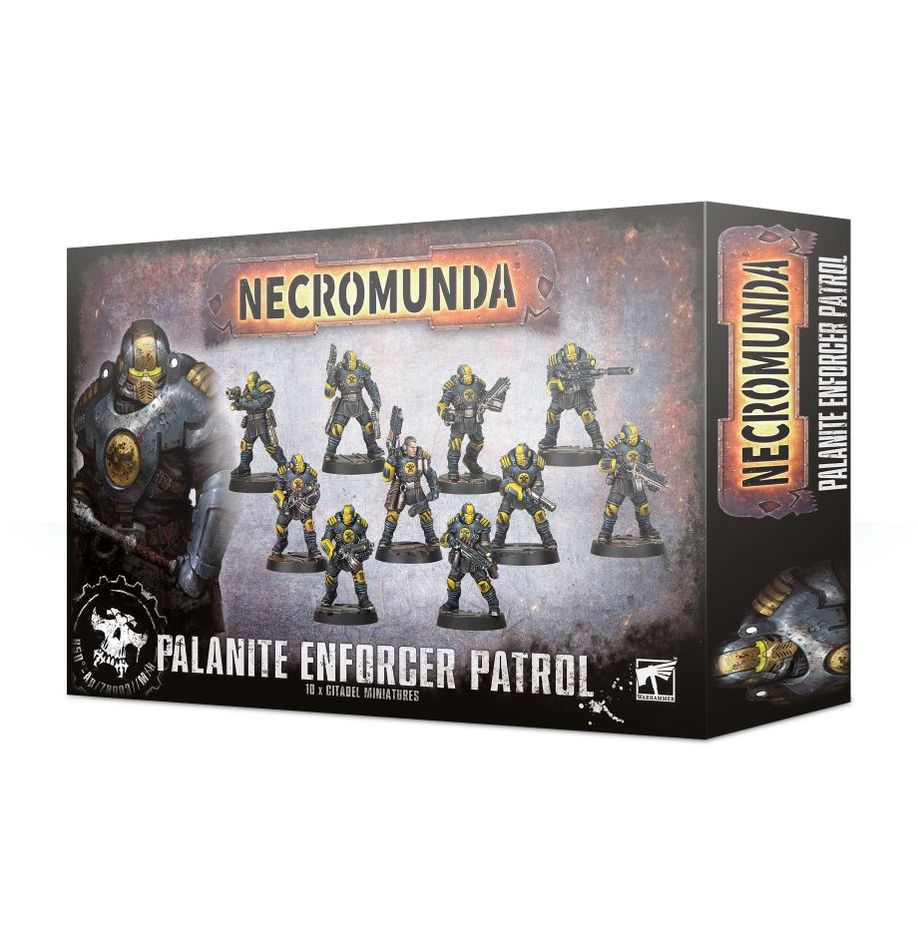 Palanite Enforcer Patrol Necromunda Warhammer