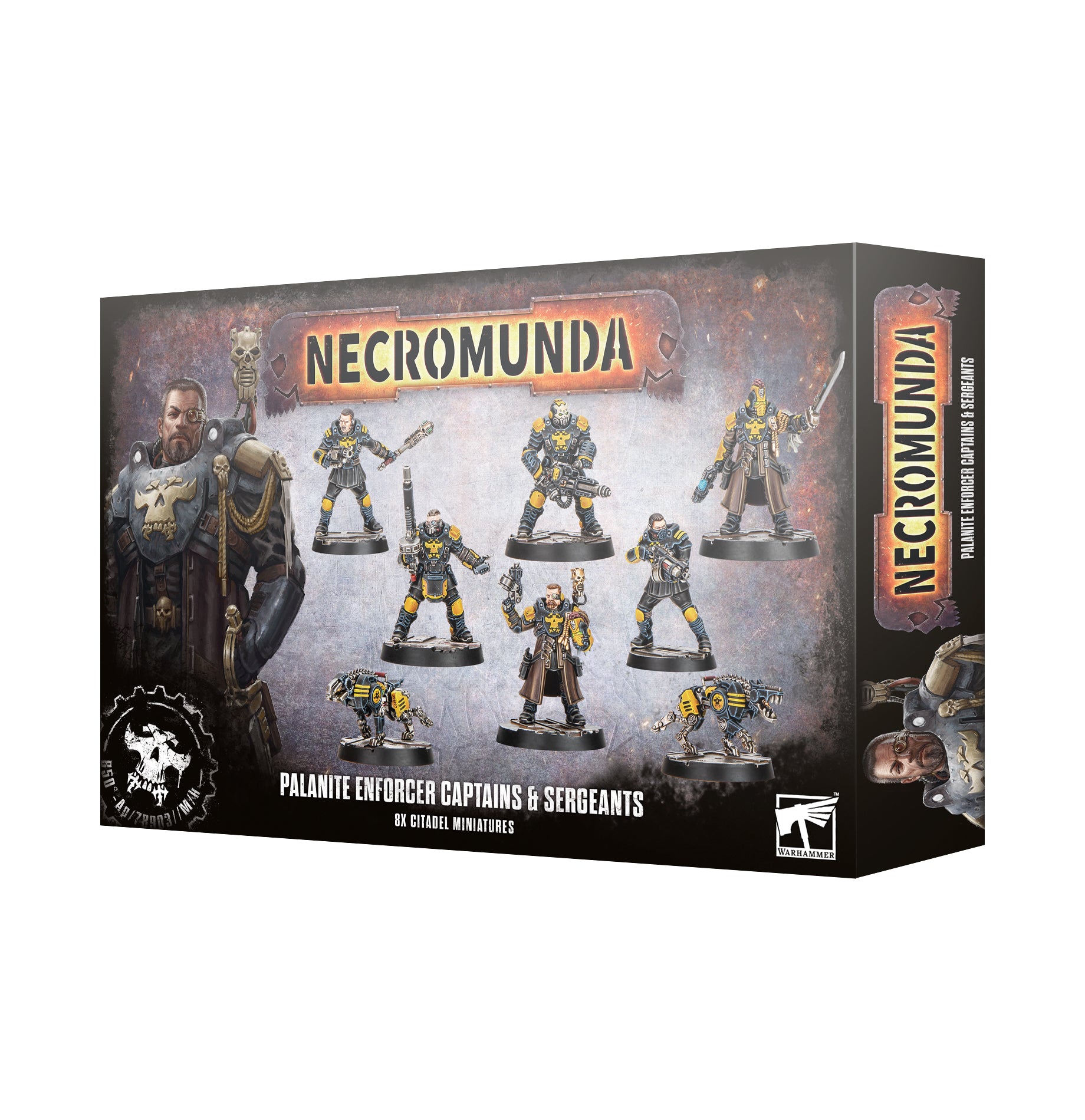 Palanite Enforcer Captains & Sergeants Necromunda Warhammer PREORDER 9/27