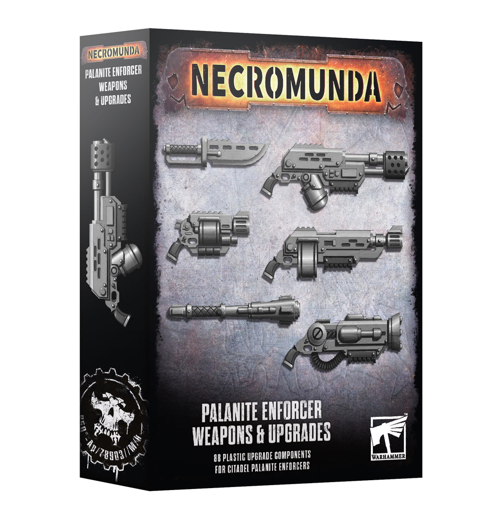 Palanite EnForcer Weapons & Upgrades Necromunda Warhammer