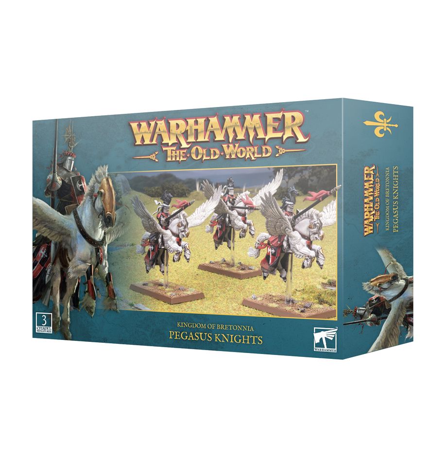 Pegasus Knights Kingdom Of Bretonnia Warhammer The Old World