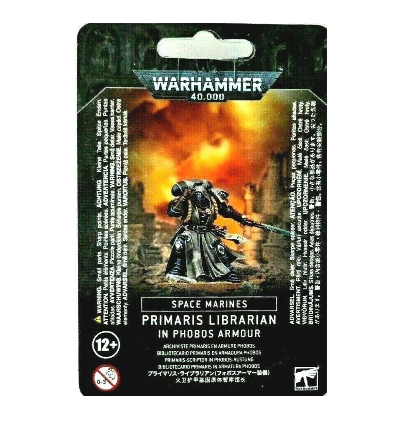 Primaris Librarian In Phobos Armour Space Marines  Warhammer 40K