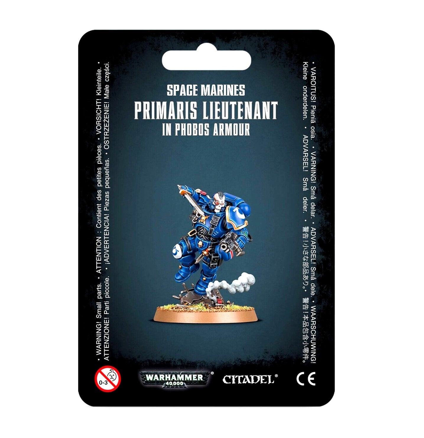 Primaris Lieutenant In Reiver Armour Space Marines Warhammer 40K