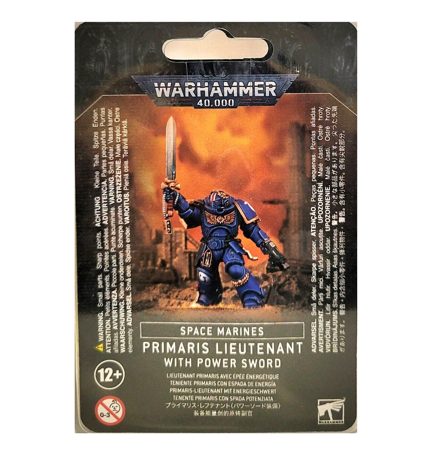 Primaris Lieutenant With Power Sword Space Marines Warhammer 40K