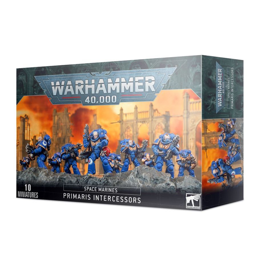 Primaris intercessors Space Marines Warhammer 40K