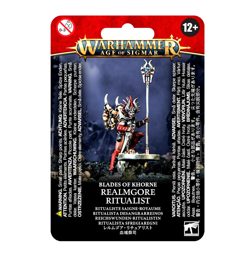 Realmgore Ritualist Blades of Khorne Warhammer Age of Sigmar