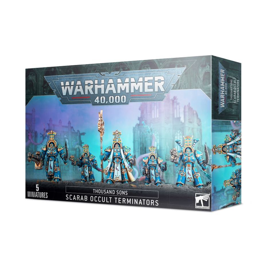 Scarab Occult Terminators Thousand Sons Warhammer 40K
