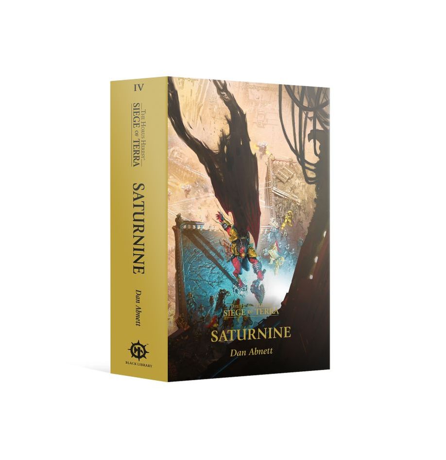 Saturnine Black Library PB Siege Of Terra Warhammer Horus Heresy