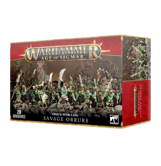 Savage Orruks Orruk Warclans Warhammer Age Of Sigmar