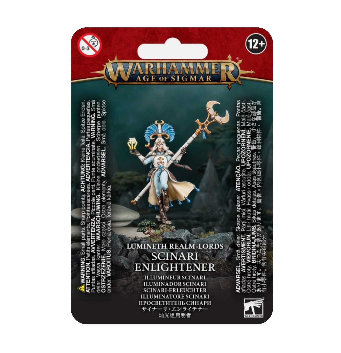 Scinari Enlightener Lumineth Realm Lords Warhammer AoS