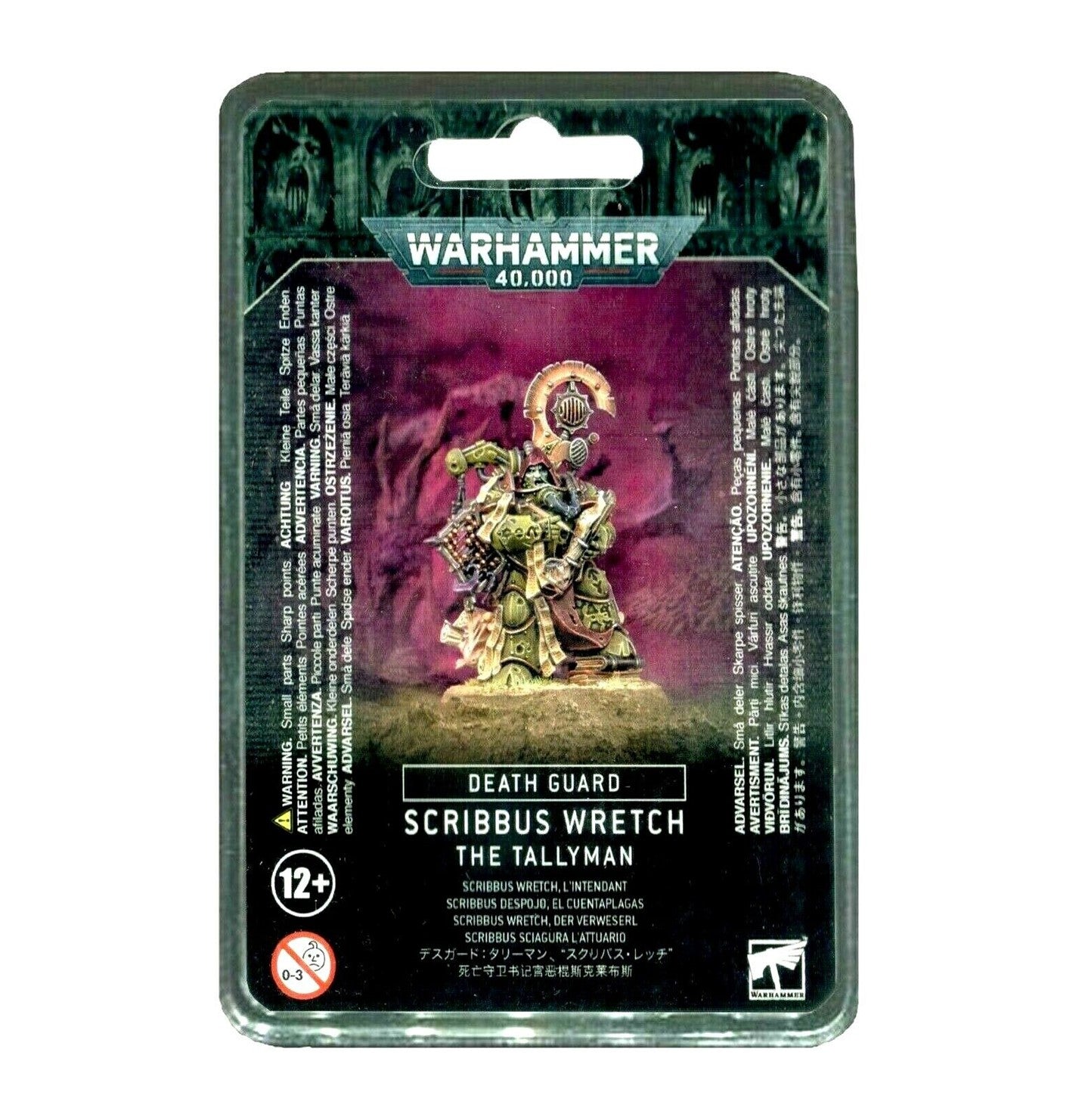 Scribbus Wretch the Tallyman Chaos Death Guard Warhammer 40K