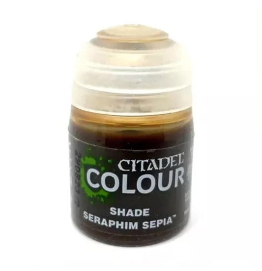 Shade Seraphim Sepia 18Ml Games Workshop Citadel Miniature Paint