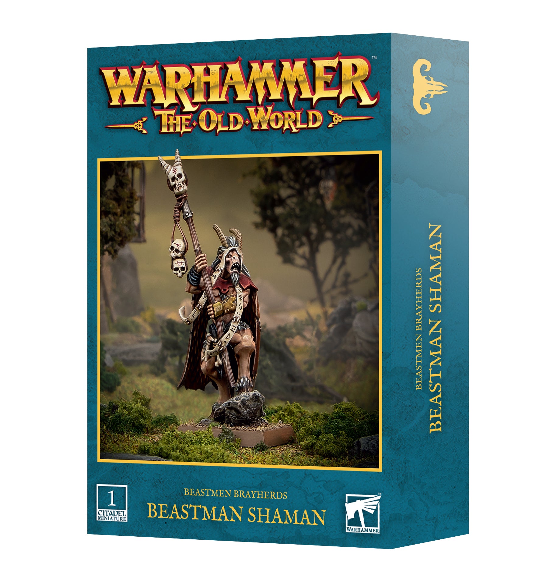 Shaman Beastmen Brayherds Warhammer Old World